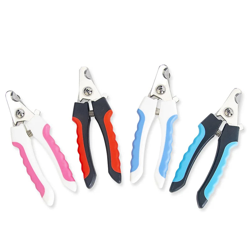 🐾 Pet Nail Clippers – Stainless Steel Dog & Cat Nail Trimmer Scissors ✂️