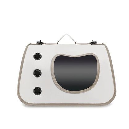 Portable Cat Carrier Bag Foldable Breathable Pet Tote