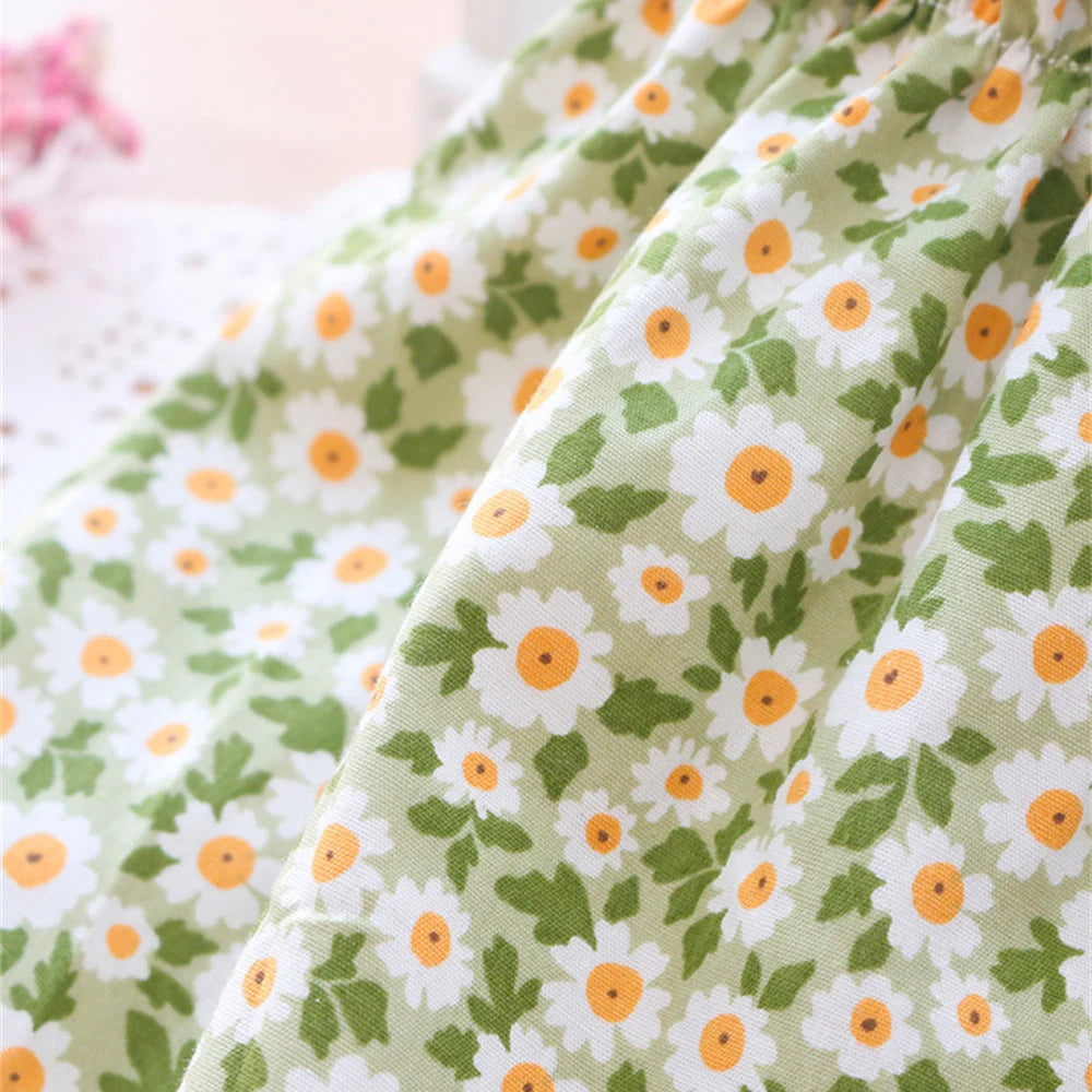 🌸 Cat Summer Dress 🐾 👗 Cotton Floral Suspender Outfit for Sphynx & Small Pets