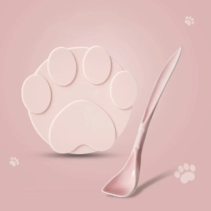 🐾 Silicone Pet Can Lids & Spoon – 2-in-1 Food Sealer Cover for Dogs & Cats 🥣
