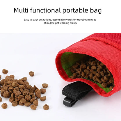 🎒 Oxford Dog Treat Training Pouch Hands 💪 Free Snack Bag for Walks & Training!