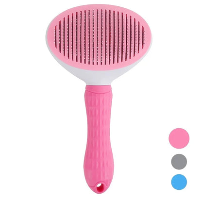 🐾 One-Click Pet Hair Removal Brush | Effortless Grooming for Dogs & Cats 🐾