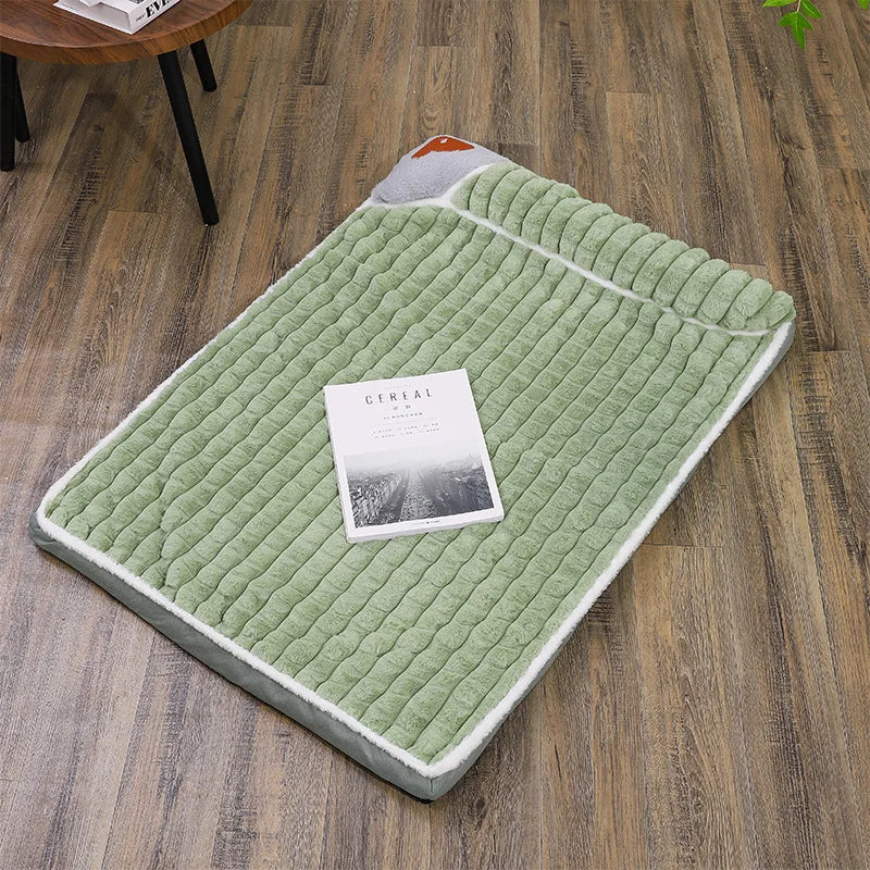 3XL Orthopedic Dog Bed 🧸 – Extra Large Cozy Winter Mat (Removable & Washable)