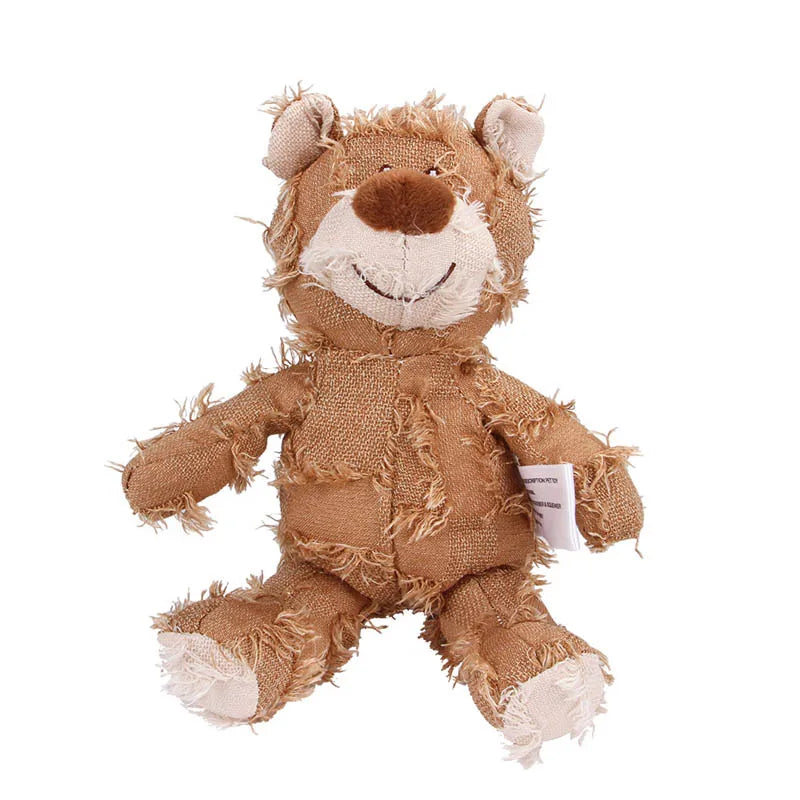 🧸 Squeaky Teddy Bear Dog Toy – Soft, Durable & Fun 🐕