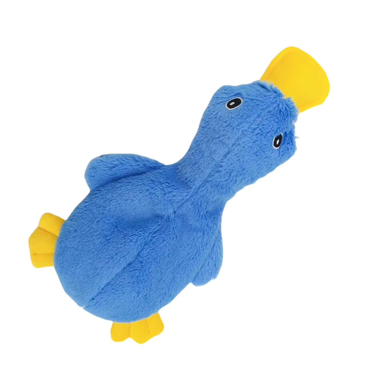Plush Duck Dog Toy  🧸 Squeaky No-Stuffing Chew Toy for Puppies and Small Dogs