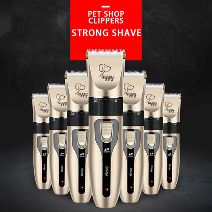 Cordless Pet Hair Clipper for Dogs Cats Rabbits Grooming