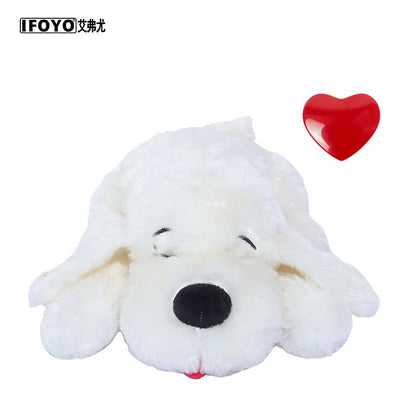 Dog Heartbeat Plush Toy for Calming & Crate Training