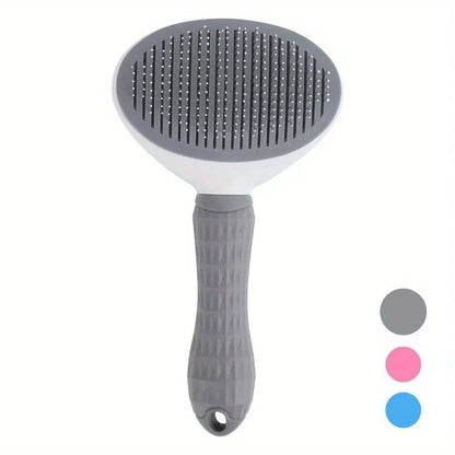 🐾 One-Click Pet Hair Removal Brush | Effortless Grooming for Dogs & Cats 🐾