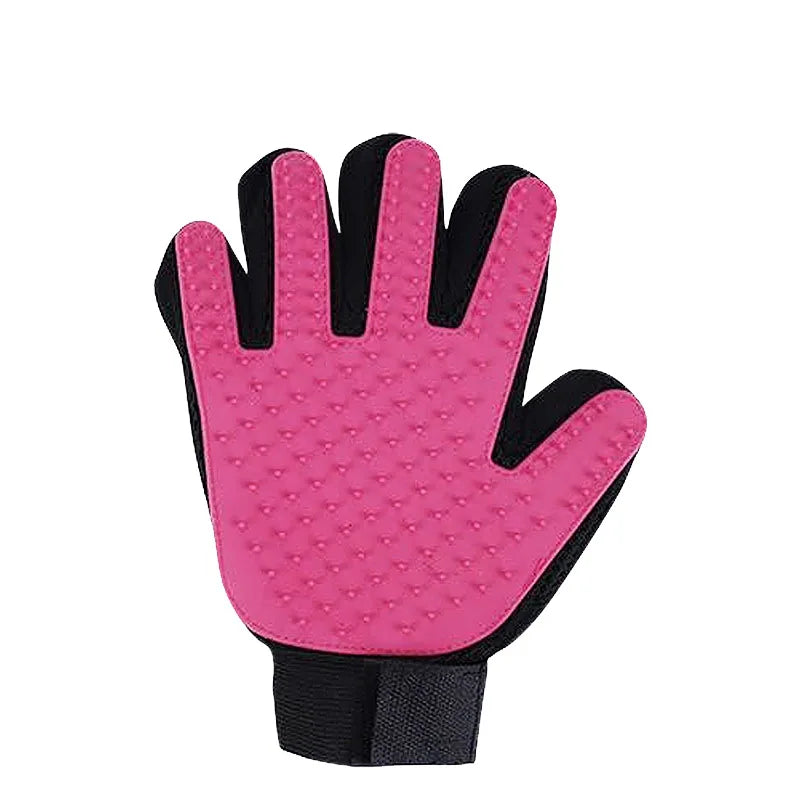 🧤 Pet Grooming Glove 🐶 Cat & Dog Hair Remover with Massage & Deshedding Function 🐱
