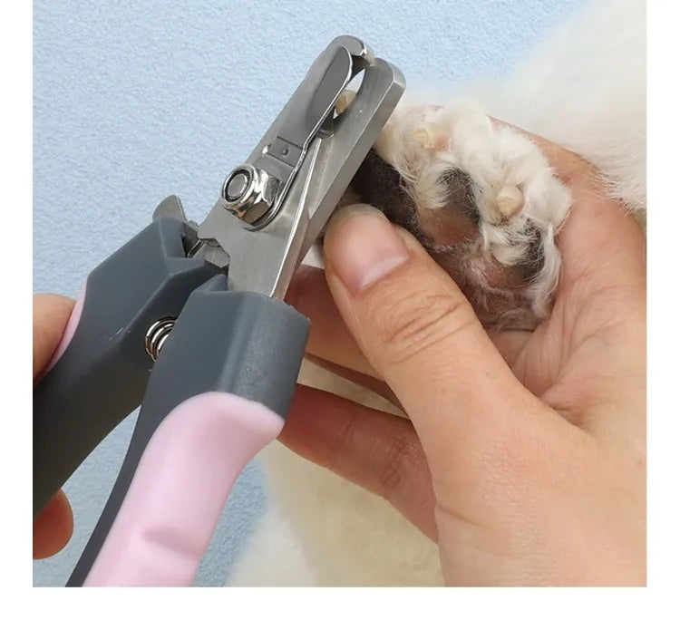 ✂️ Pet Nail Clippers 🐾 Stainless Grooming Tool for Dogs & Cats