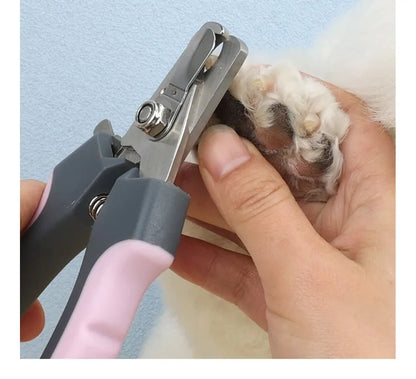 ✂️ Pet Nail Clippers 🐾 Stainless Grooming Tool for Dogs & Cats