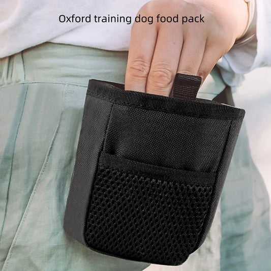 🎒 Oxford Dog Treat Training Pouch Hands 💪 Free Snack Bag for Walks & Training!