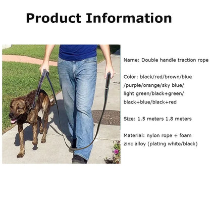 🐶 Strong & Tangle-Free Dog Leash | Soft Grip & Durable for Daily Walks 🐶