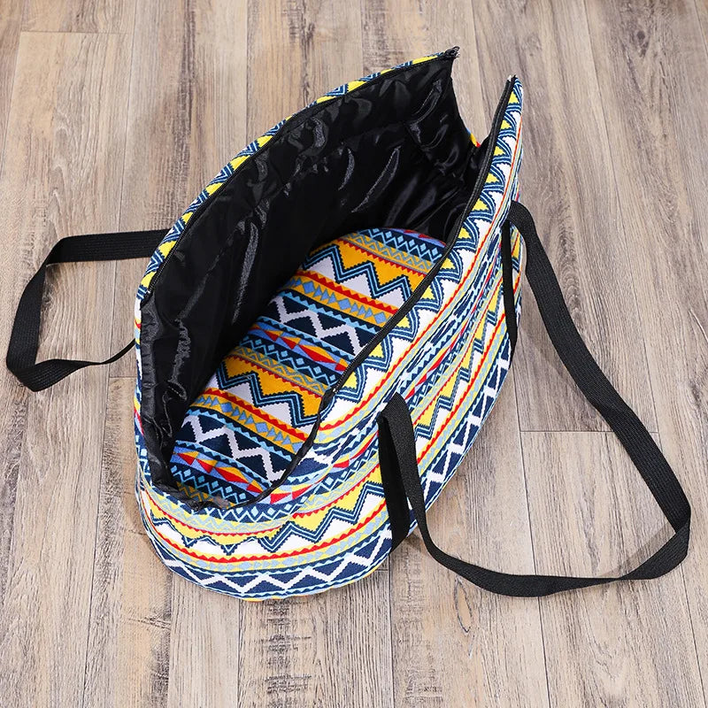 🐾 Retro Style Pet Carrier Bag – Soft Shoulder Tote for Cats & Dogs 👜