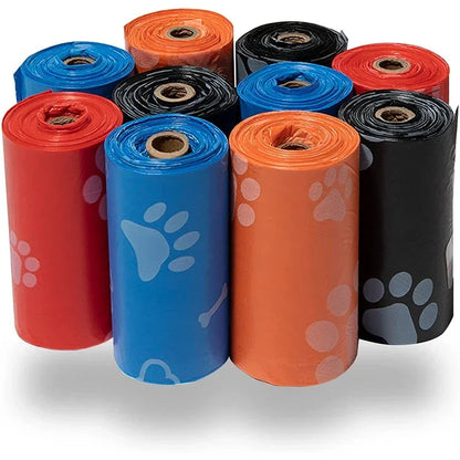 💩 Eco Dog Poop Bags with Dispenser – 120 Rolls Bulk Set ♻️