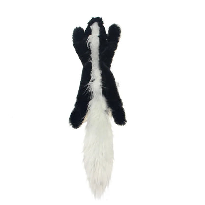 Plush Dino Chew Toy – Soft Squeaky Dog Play Companion – Brown
