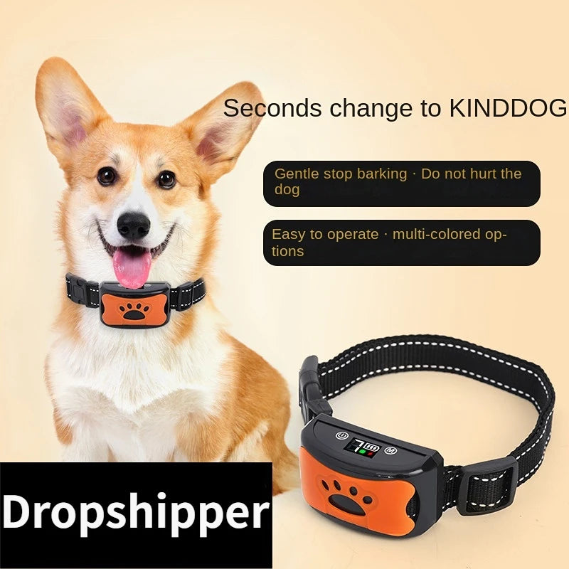 Smart Dog Collar – Adjustable Sound & Vibration Feedback