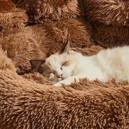 Luxury Plush Dog Sofa Bed 🐶 | Cozy & Washable Nest for Small to Large Pets 🛏️