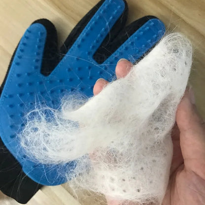 🧤 Pet Grooming Glove 🐶 Cat & Dog Hair Remover with Massage & Deshedding Function 🐱
