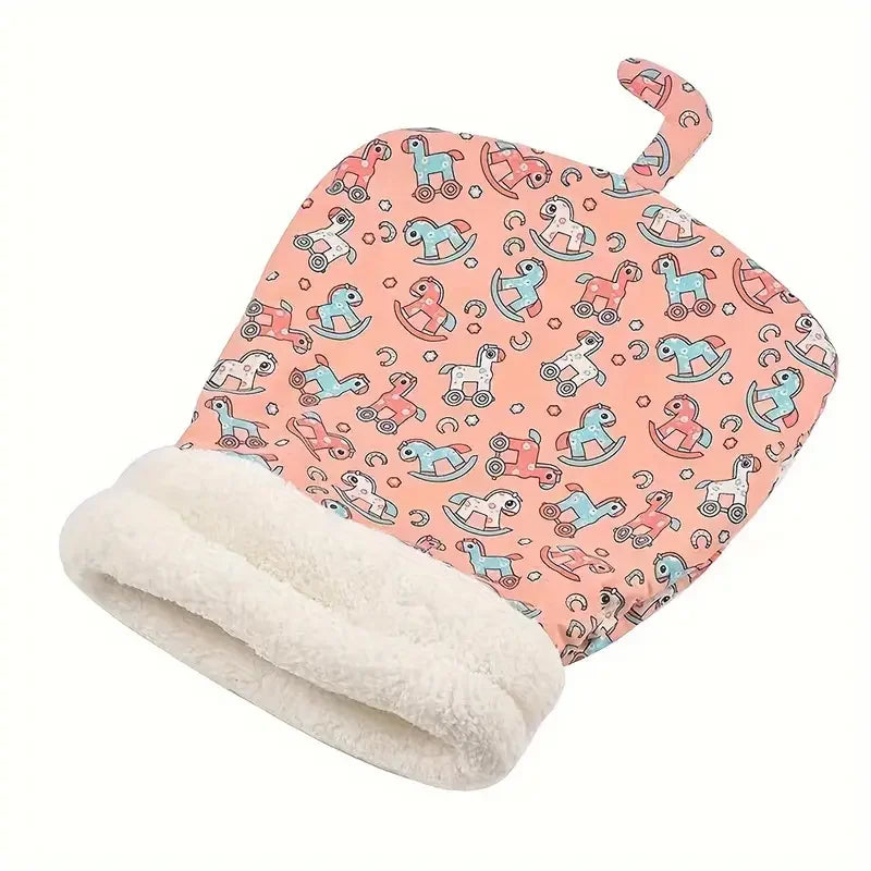 Cozy Plush Pet Sleeping Bag 🌟 Soft Tunnel Bed for Cats & Small Dogs