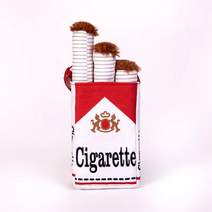 Funny Cigarette Plush Dog Toy  ✨ Soft Chew Toy for Dogs and Puppies, Imitation Design for Teething & Play