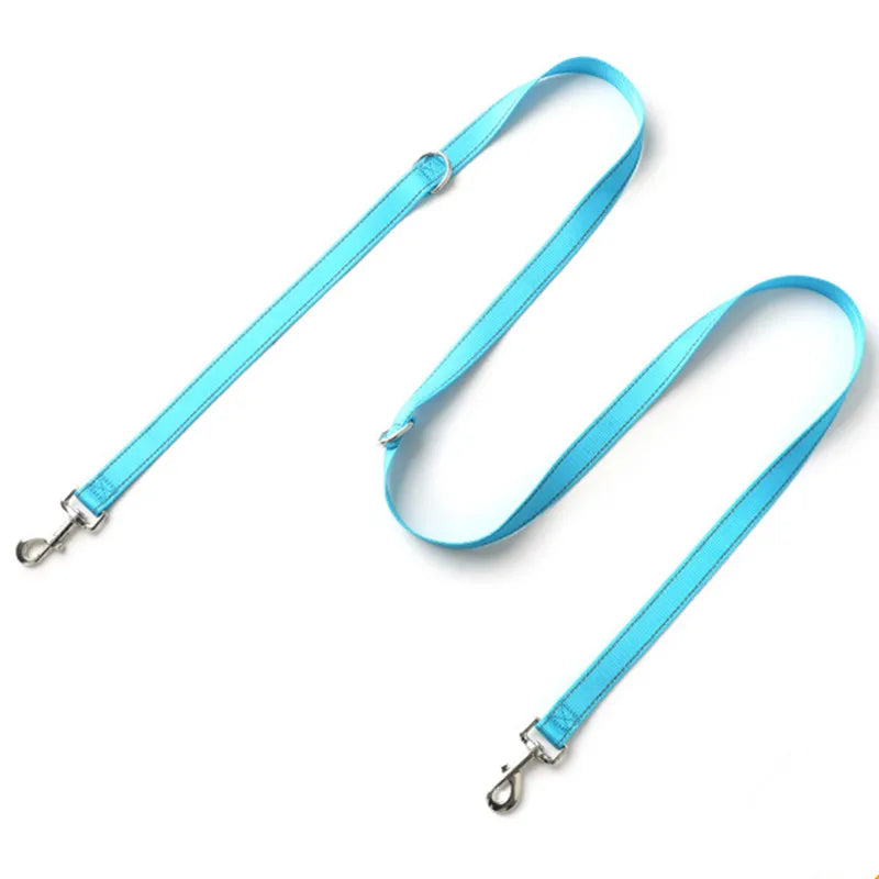 🏃‍♀️ Double Dog Leash 🐶 Reflective Hands-Free Running Lead